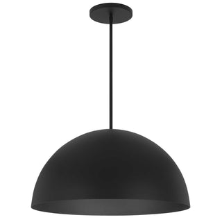 Alteck - AP0083-5CCT-W-BK - LED Pendant - Half Round - Sand Black