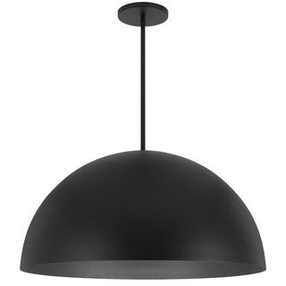 Alteck - AP0084-5CCT-W-BK - LED Pendant - Half Round - Sand Black