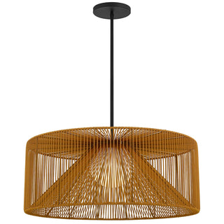 Alteck - AP0150-5CCT-W-BK - LED Pendant - Key West - Sand Black