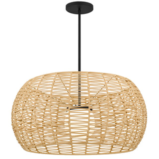 Alteck - AP0152-5CCT-W-BK - LED Pendant - Aruba - Sand Black
