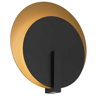 Alteck - AW0090-3CCT-W-BK/PB - LED Wall Sconce - Eclipse - Sand Black