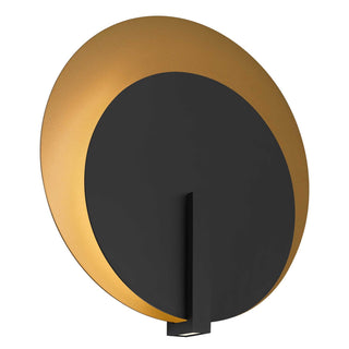 Alteck - AW0091-3CCT-W-BK/PB - LED Wall Sconce - Eclipse - Sand Black