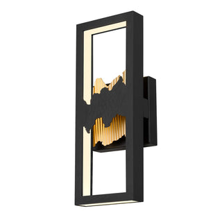 Alteck - AW0111-3CCT-W-BK/PB - LED Wall Sconce - Sunrize - Sand Black