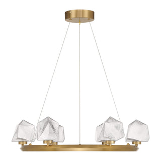 Savoy House - 1-1237-6-322 - LED Chandelier - Castello - Warm Brass
