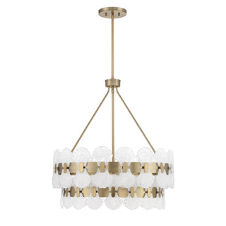 Savoy House - 1-3606-5-127 - Five Light Chandelier - Bancroft - Noble Brass