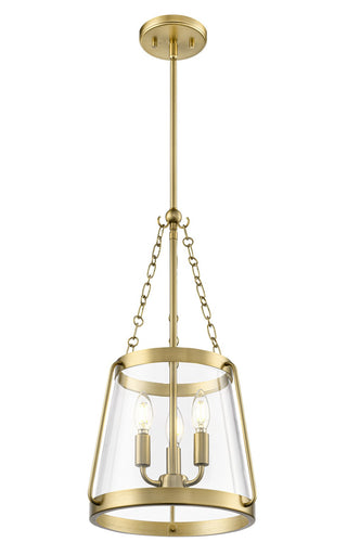 Millennium - 21403-VB - Three Light Pendant - Adabella - Vintage Brass