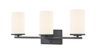 Millennium - 2703WG-MB - Three Light Vanity - Verlana - Matte Black