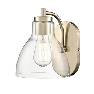 Millennium - 6201-MG - One Light Wall Sconce - Knightsdale - Modern Gold