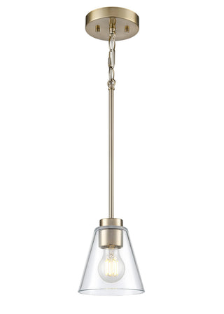 Millennium - 64101-MG - One Light Mini Pendant - Strayhan - Modern Gold