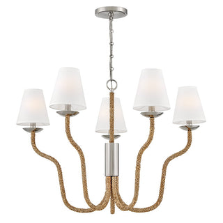 Hinkley - 48444PN-NAT - LED Chandelier - Harwich - Polished Nickel