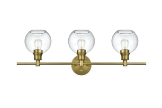 Elegant Lighting - LD2318SG - Three Light Wall Sconce - Collier - Satin Gold