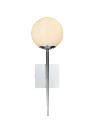 Elegant Lighting - LD2360C - One Light Wall Sconce - Neri - Chrome and White