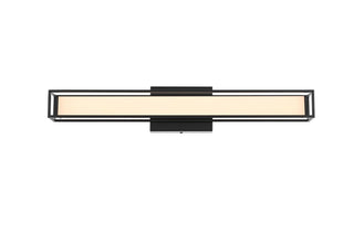 Elegant Lighting - LD301W24BK - LED Wall Sconce - Aden - Black