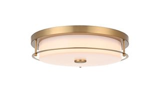 Elegant Lighting - LD304F16SG - LED Flush Mount - Kolson - Satin Gold