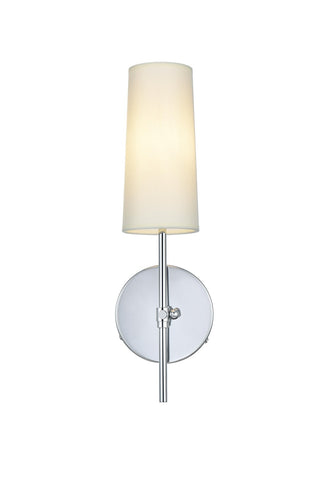 Elegant Lighting - LD6004W5C - One Light Wall Sconce - Mel - Chrome and White