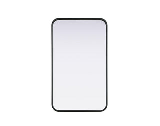 Elegant Lighting - MR8A1830BLK - Mirror - Remy - Black