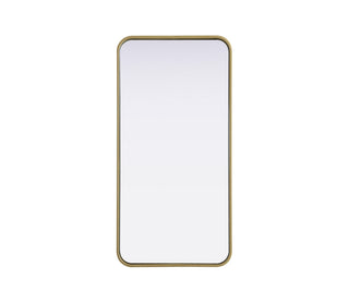 Elegant Lighting - MR8A1836BRA - Mirror - Remy - Brass