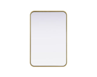 Elegant Lighting - MR8A2030BRA - Mirror - Remy - Brass