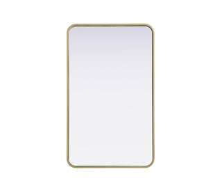 Elegant Lighting - MR8A2236BRA - Mirror - Remy - Brass
