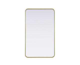 Elegant Lighting - MR8A2440BRA - Mirror - Remy - Brass
