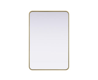 Elegant Lighting - MR8A2740BRA - Mirror - Remy - Brass