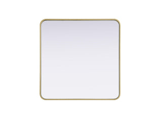 Elegant Lighting - MR8A3030BRA - Mirror - Remy - Brass