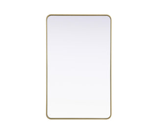 Elegant Lighting - MR8A3048BRA - Mirror - Remy - Brass
