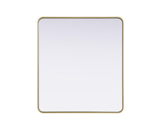 Elegant Lighting - MR8A3640BRA - Mirror - Remy - Brass