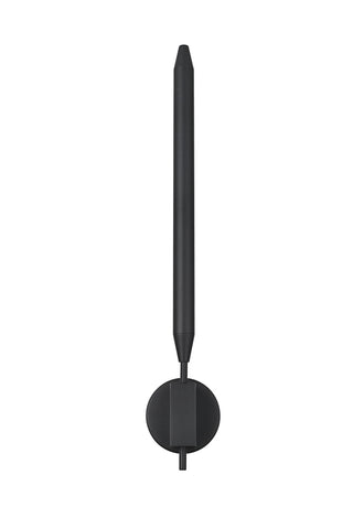 Elegant Lighting - OD401W28BK - LED Outdoor Wall Sconce - Odin - Black