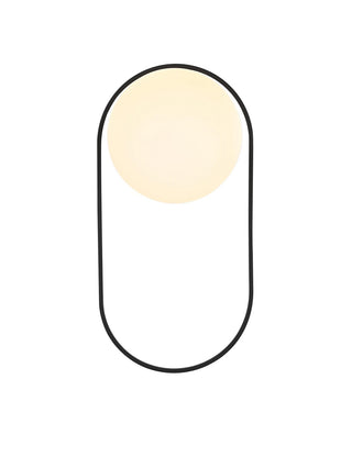 Elegant Lighting - OD403W12BK - LED Outdoor Wall Sconce - Silas - Black