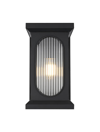 Elegant Lighting - OD417W17BK - One Light Outdoor Wall Sconce - Sevyn - Black