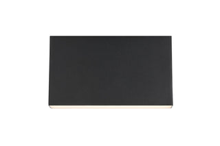 Elegant Lighting - OD508W8BK - LED Outdoor Wall Sconce - Colter - Black