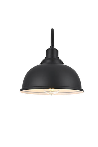 Elegant Lighting - OD801W11BK - One Light Outdoor Wall Sconce - Aron - Black