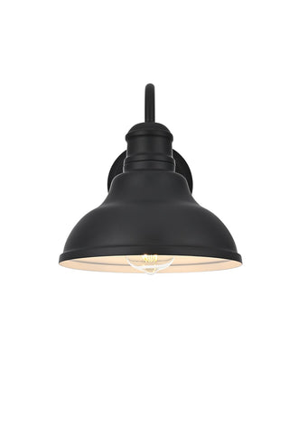 Elegant Lighting - OD802W10BK - One Light Outdoor Wall Sconce - Callen - Black