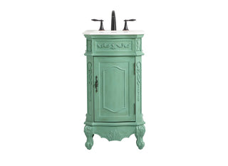Elegant Lighting - VF10119VM-VW - Single Bathroom Vanity - Danville - Vintage mint