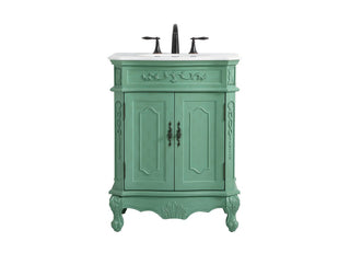 Elegant Lighting - VF10127VM-VW - Single Bathroom Vanity - Danville - Vintage mint