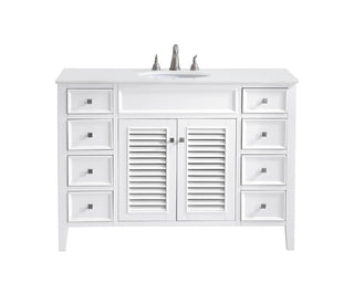 Elegant Lighting - VF-1041-VW - Single Bathroom Vanity - Cape Cod - Antique white