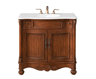 Elegant Lighting - VF-1047-VW - Single Bathroom Vanity - Windsor - Brown