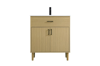 Elegant Lighting - VF25030MHB - Bathroom Vanity - Chandler - Honey Brown