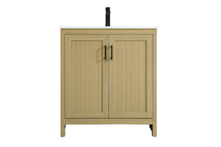 Elegant Lighting - VF25130MHB - Bathroom Vanity - Finnley - Honey Brown