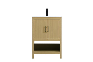 Elegant Lighting - VF25224MHB - Bathroom Vanity - Ira - Honey Brown