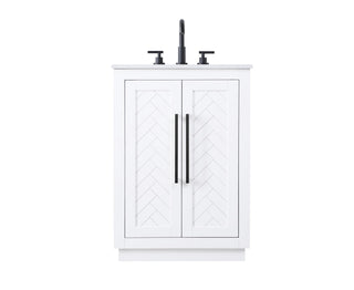 Elegant Lighting - VF29024WH - Bathroom Vanity - Chase - White