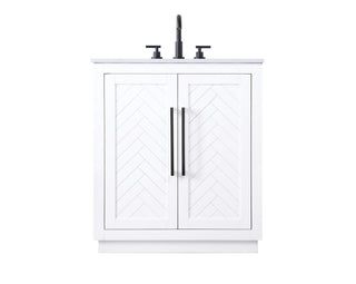 Elegant Lighting - VF29030WH - Bathroom Vanity - Chase - White