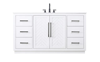 Elegant Lighting - VF29060WH - Bathroom Vanity - Chase - White