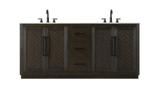 Elegant Lighting - VF29072DCO - Bathroom Vanity - Chase - Chocolate Oak