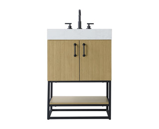 Elegant Lighting - VF29224MHB - Bathroom Vanity - Caroline - Honey Brown