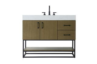 Elegant Lighting - VF29242MCB - Bathroom Vanity - Caroline - Chestnut Brown