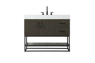 Elegant Lighting - VF29242MMB - Bathroom Vanity - Caroline - Mocha Brown