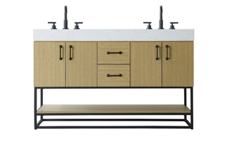 Elegant Lighting - VF29254DMHB - Bathroom Vanity - Caroline - Honey Brown