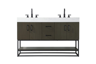 Elegant Lighting - VF29254DMMB - Bathroom Vanity - Caroline - Mocha Brown